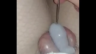Caged sissy in nylons Architecture will not hear of clitty